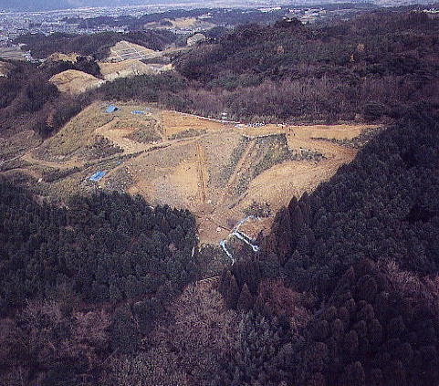 光明寺3号墓　遠景