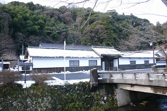 代官所跡（2005年1月2日撮影）