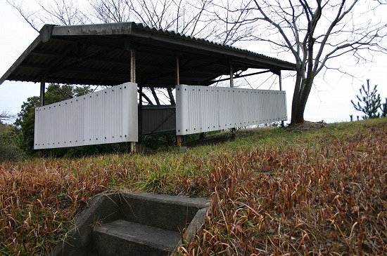 石見国分寺瓦窯跡（2005年2月16日撮影）