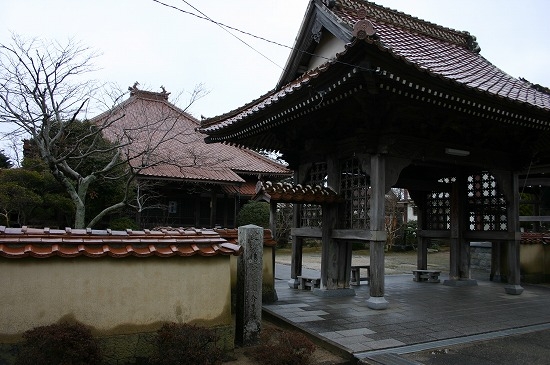石見国分寺跡（2005年2月16日撮影）
