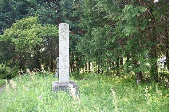 下府廃寺跡（2005年5月７日撮影）