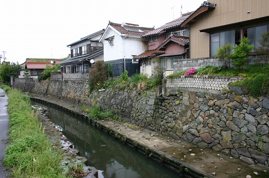 中世今市船着場（2005年5月6日撮影）