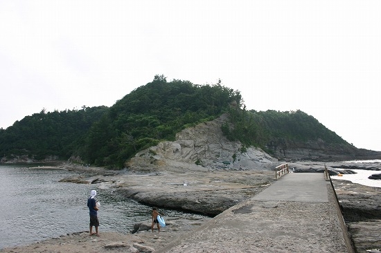 櫛島城跡（2005年7月30日撮影）