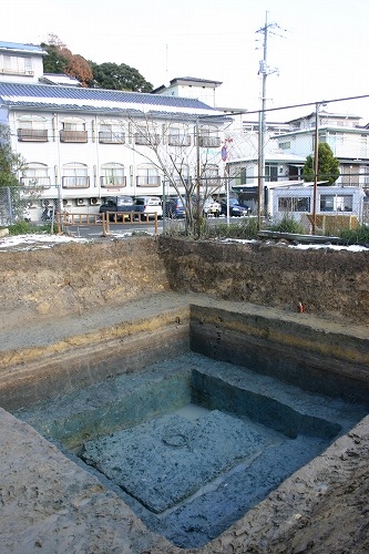 完掘状態（南西から）