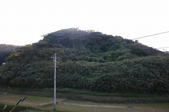 唐郷山城跡（2006年11月4日撮影）