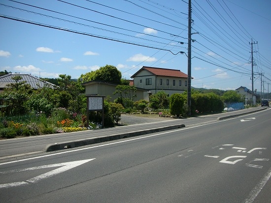 田畑遺跡遠景（2007年6月7日撮影）