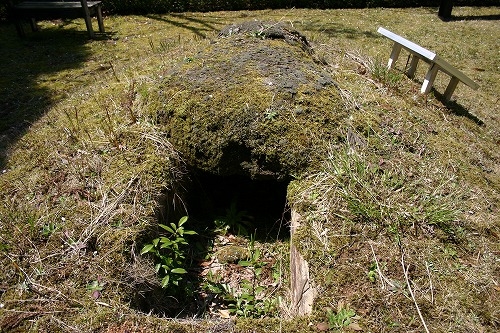 鳥場1号墳石棺（2012.4.14）