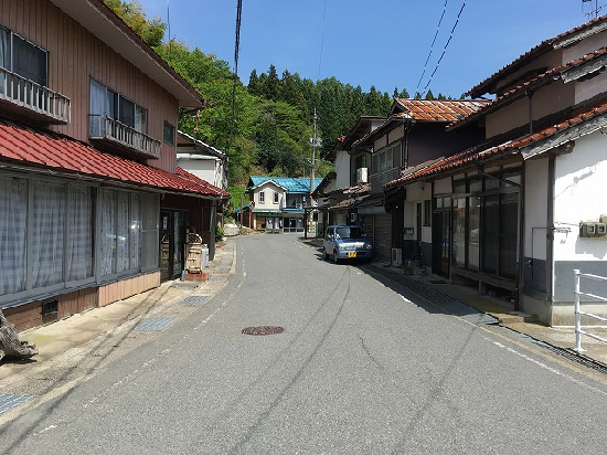 銀山街道（赤名宿、2018.5.5）