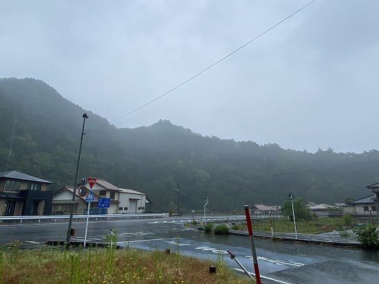 琵琶甲城跡遠景（2026.5.21）