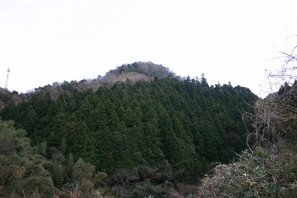 志谷奥遺跡からの眺め2（2004年2月8日撮影）