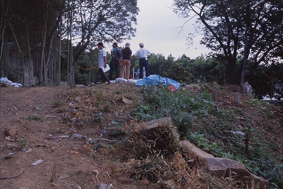中村1号墳（2002年8月撮影）