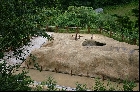 整備された加茂岩倉遺跡2（2004年6月26日撮影）