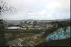 田和山1号墳からの眺望（2004年2月8日撮影）