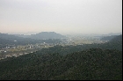 富田城跡・二の丸からの眺め（2004年12月19日撮影）