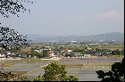 上島古墳からの眺め（2005年5月14日撮影）