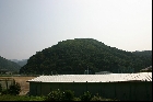 加賀城跡遠景（2005年9月15日撮影）