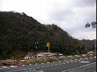 妙見山城跡遠景（2006年1月2日撮影）